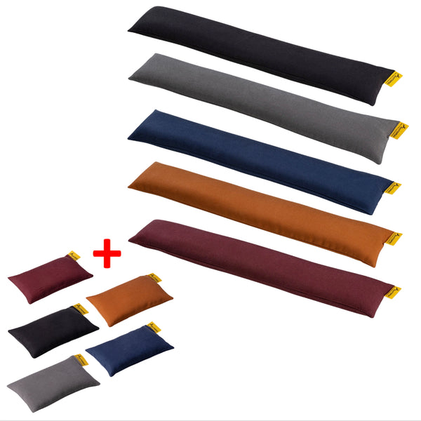 SANTERGO Set: Mauspad + Handgelenkauflage Tastatur – ergonomisches Office-Bundle