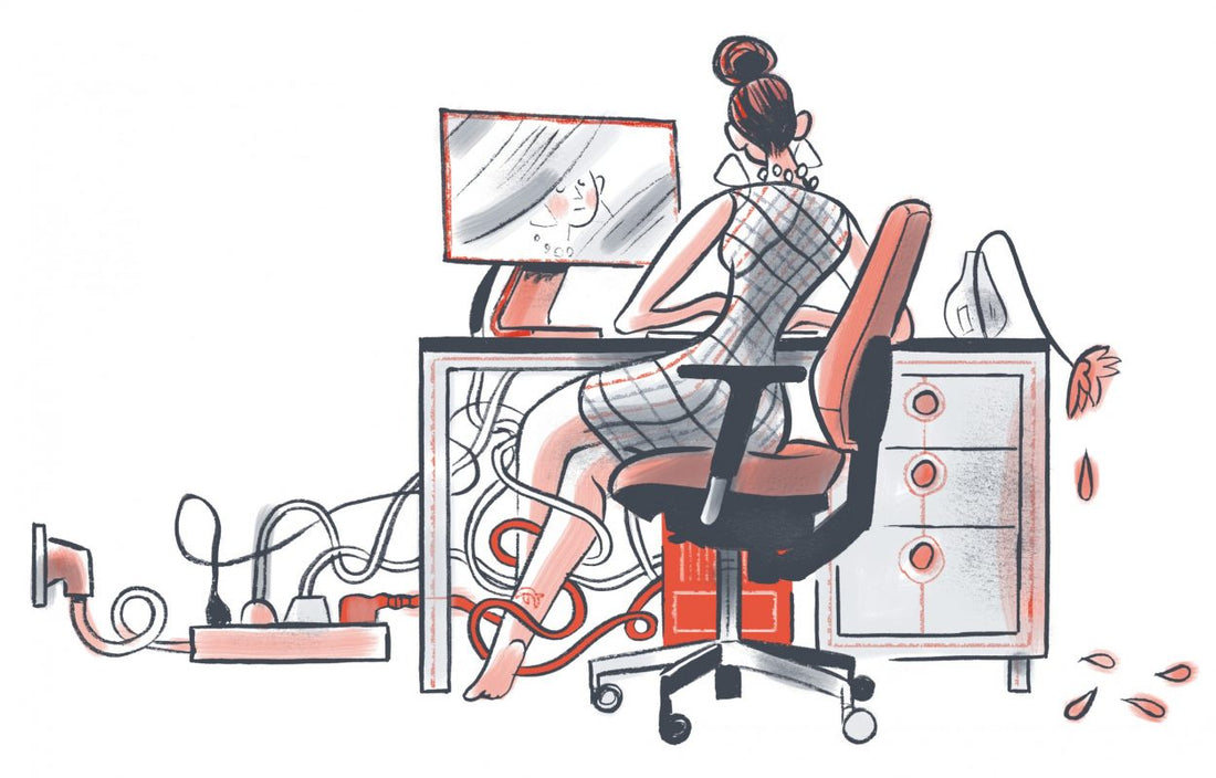 Vater hat doch recht: Beine gehören unter den Tisch!