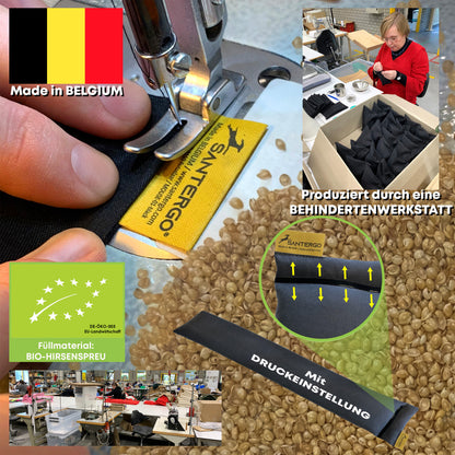 Ergonomische Handgelenkauflage Tastatur (1.0-CLASSIC) - Ökologisch und Bio | SANTERGO