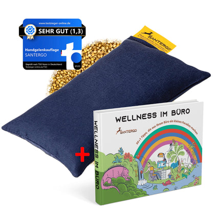 ALL IN: SANTERGO Mauspad (eine Farbe nach Wahl) + Buch