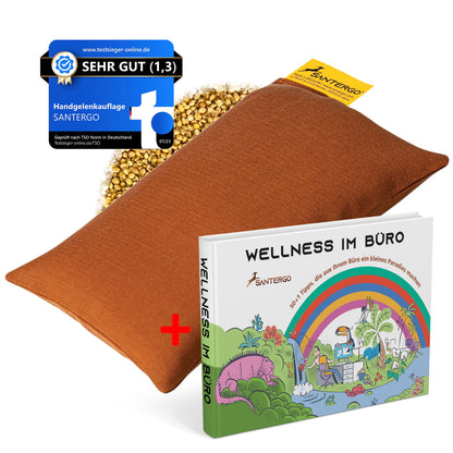 ALL IN: SANTERGO Mauspad (eine Farbe nach Wahl) + Buch