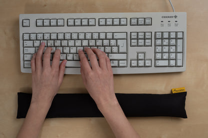 Ergonomische Handgelenkauflage Tastatur (2.0-CLASSIC) - Ökologisch und Bio | SANTERGO