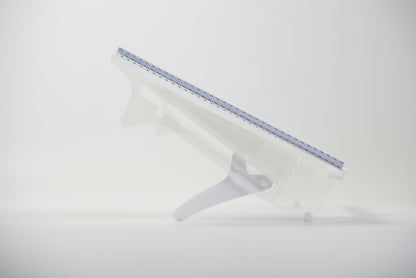 FLEX ERGO HOLDER - Document holder - for wide keyboards, 5-fold height adjustable