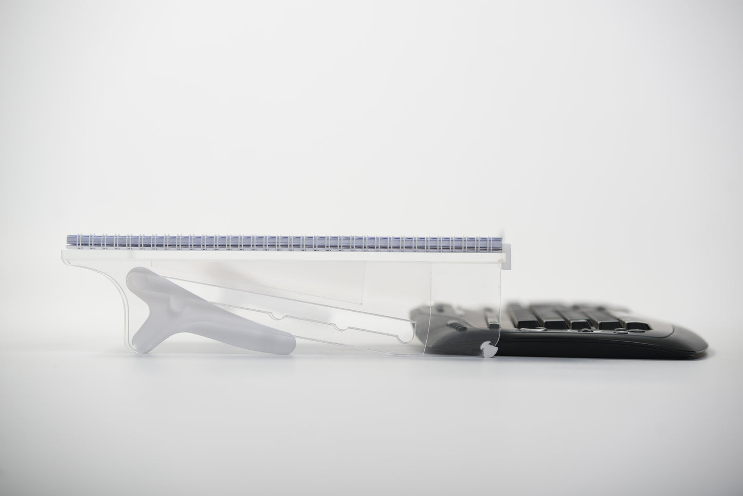 FLEX ERGO HOLDER - Document holder - for wide keyboards, 5-fold height adjustable