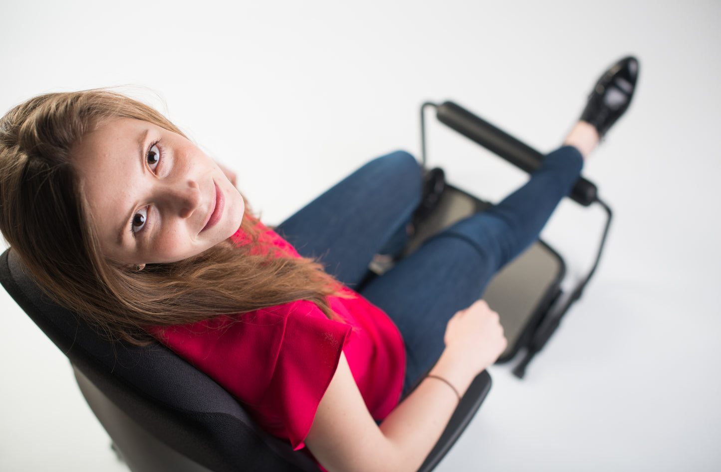 RELAX ERGO FOOT - Footrest for too high workstation - optimal solution - promotes a natural sitting posture - for every office worker