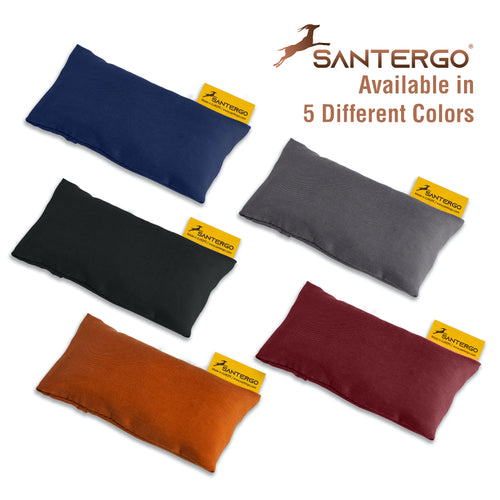 SANTERGO Handgelenkauflage Maus Premium – ergonomisch, Bio-Hirsespreu, Handballenauflage (2.0)