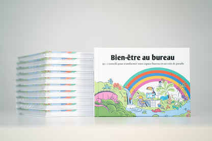 Buch Wellness : BIEN-ÊTRE AU BUREAU : 50 + 1 conseils pour transformer votre espace-bureau en un coin de paradis