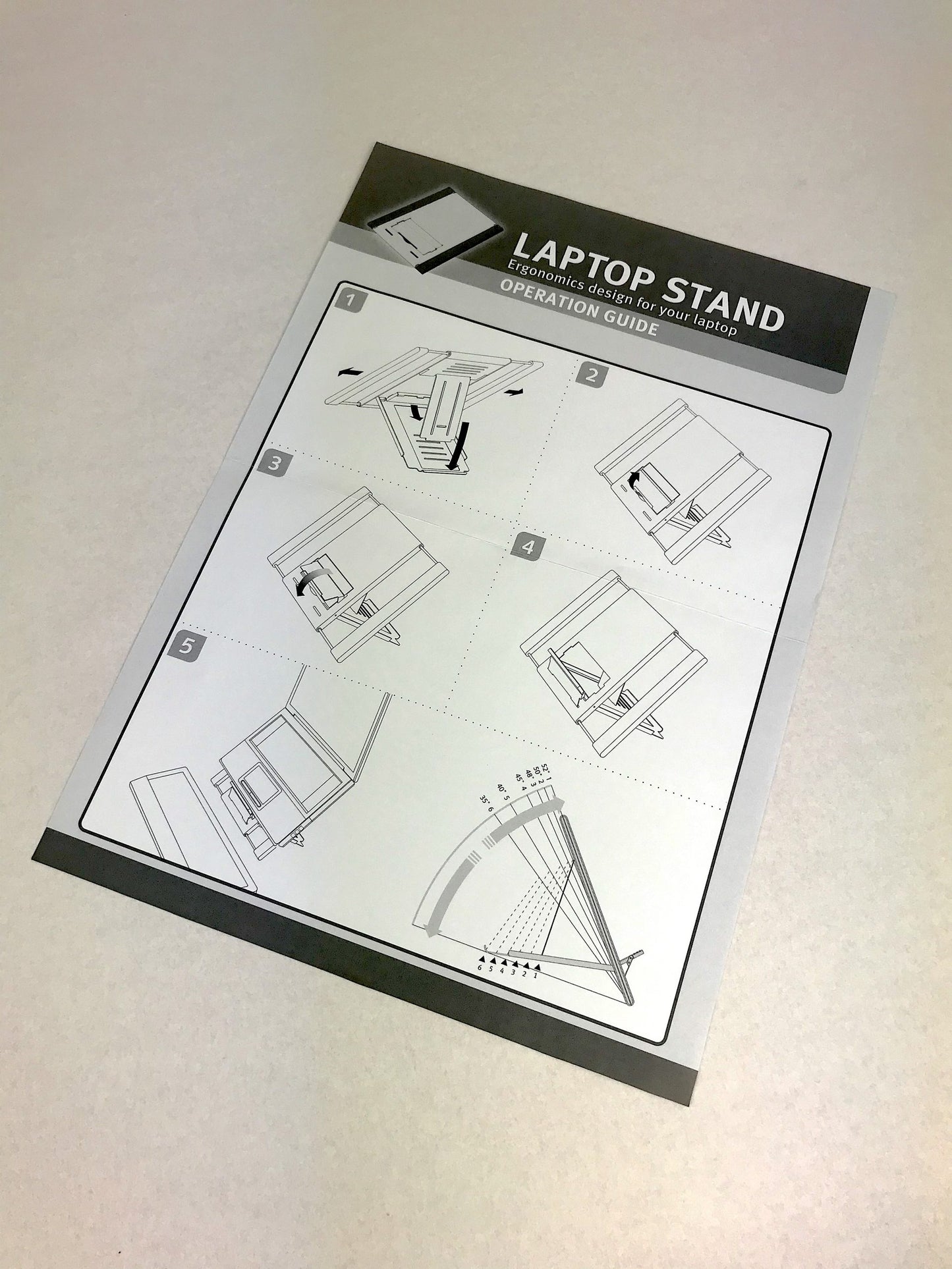 PRO ERGO STAND - ingenious design stand solution for laptop, iPads or tablets