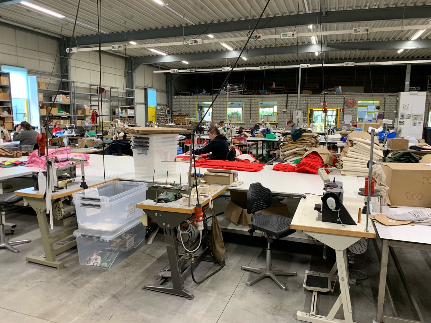 Produktionsbereich einer SANTERGO Partnerwerkstatt